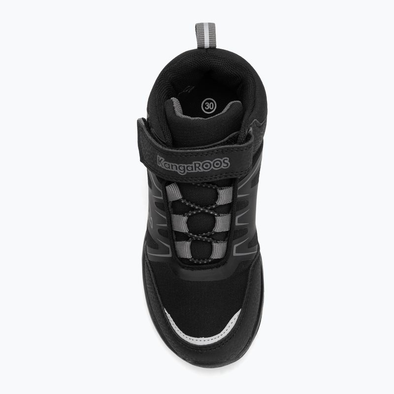 Încălțăminte pentru copii KangaROOS KD-Turn Mid EV jet black/steel grey 5
