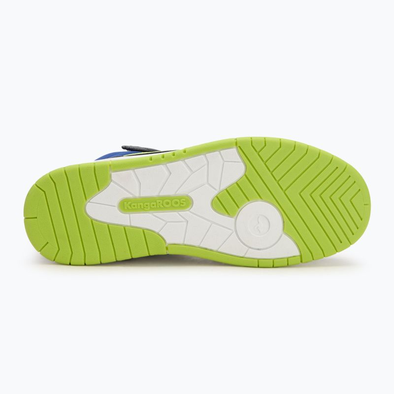 Pantofi pentru copii KangaROOS K-CP Hogan EV dark navy/lime 4