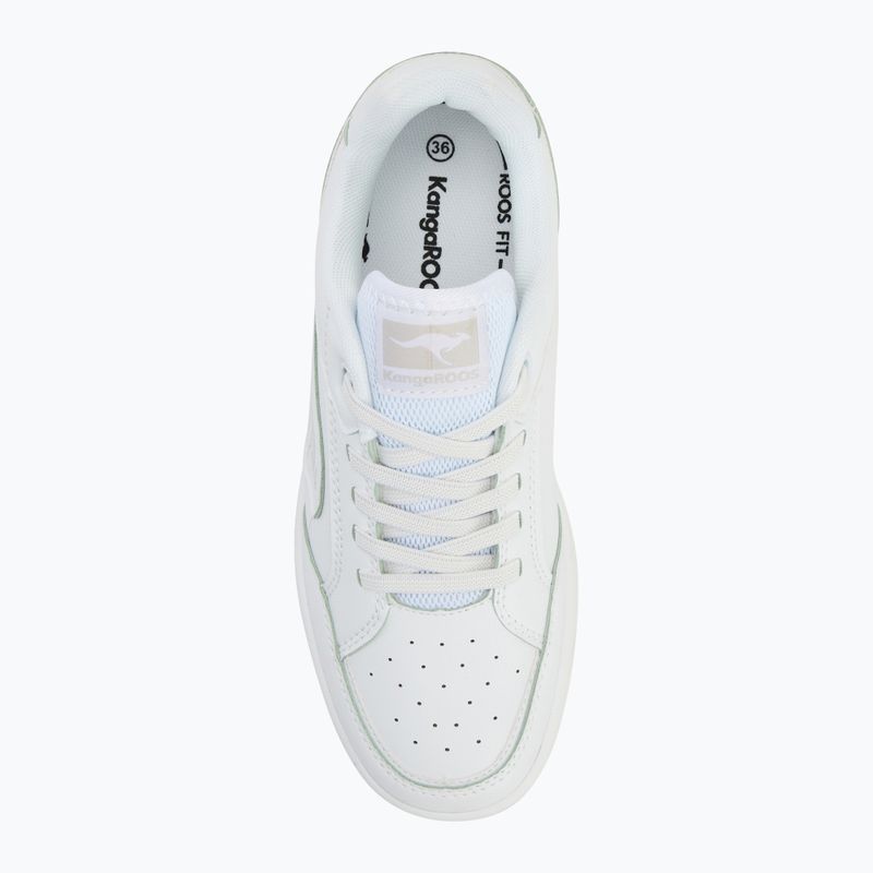 Pantofi pentru copii KangaROOS K-CP Dallas alb/mono 5