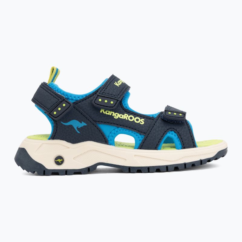 Sandale pentru copii Kangaroos K-AS Ture dark navy/lime 2