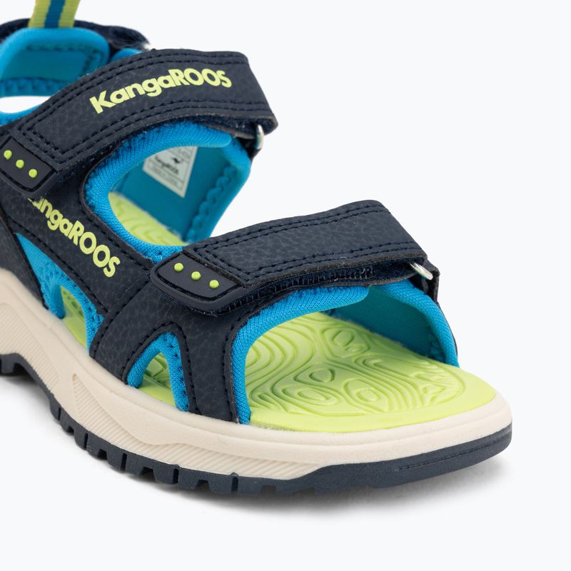 Sandale pentru copii Kangaroos K-AS Ture dark navy/lime 7