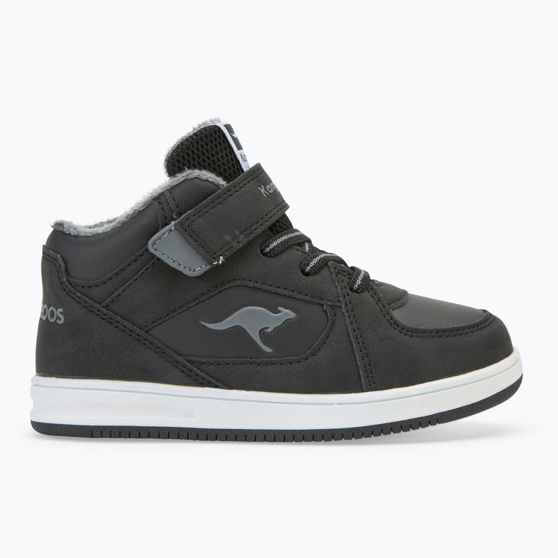 Încălțăminte pentru copii KangaROOS K-CPI Kalino Mid EV jet black / steel grey 2