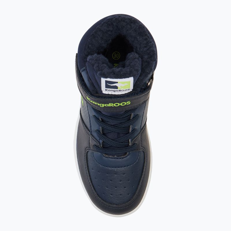 Încălțăminte pentru copii KangaROOS K-CP Bound Mid EV dark navy / lime 5