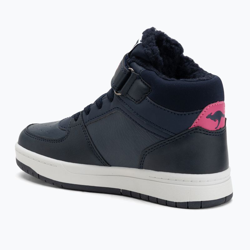 Încălțăminte pentru copii KangaROOS K-CP Bound Mid EV dark navy/daisy pink 3