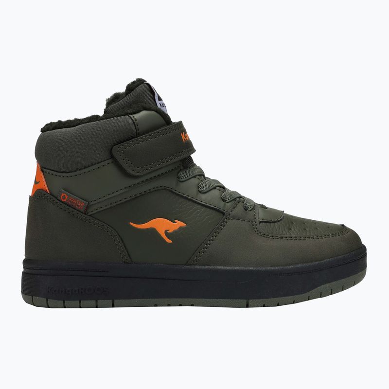 Încălțăminte pentru copii KangaROOS K-CP Bound Mid EV military green / flame 8