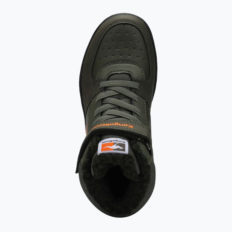 Încălțăminte pentru copii KangaROOS K-CP Bound Mid EV military green / flame 12