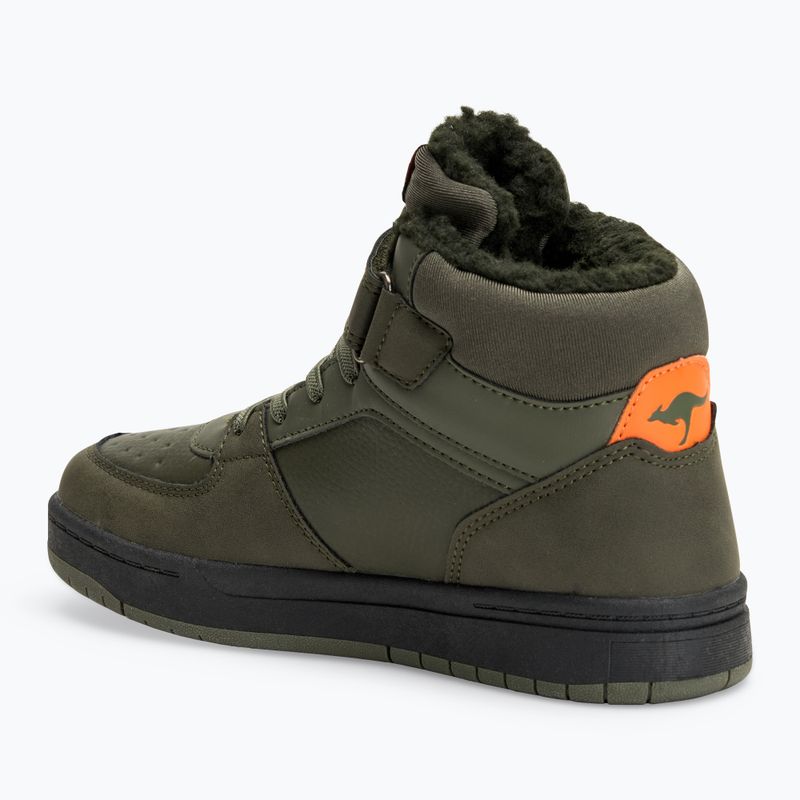 Încălțăminte pentru copii KangaROOS K-CP Bound Mid EV military green / flame 3