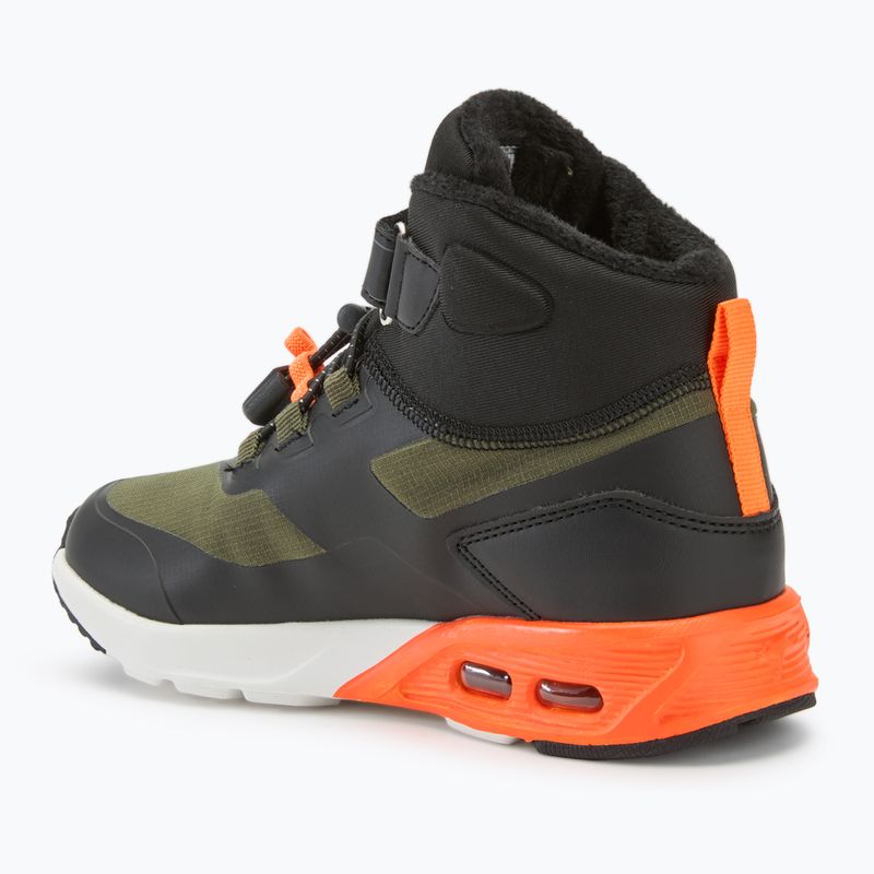 Încălțăminte pentru copiie KangaROOS KX-Toke Mid EV military green / neon orange 3