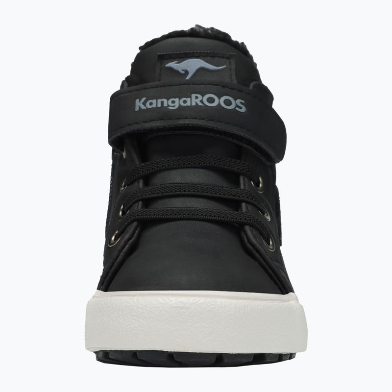 Încălțăminte pentru copii KangaROOS KaVu III jet black / steel grey 10