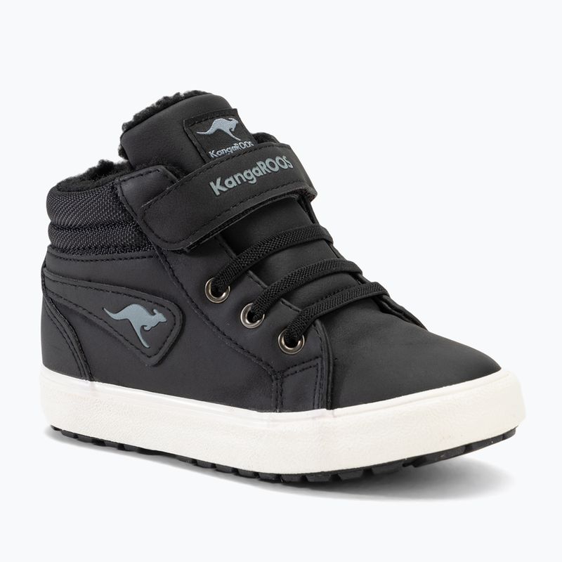 Încălțăminte pentru copii KangaROOS KaVu III jet black / steel grey