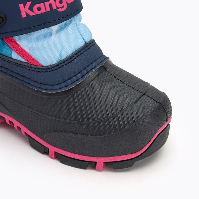 Ghete pentru copii KangaROOS Kanga-Bean IV dk navy/ daisy pink 7