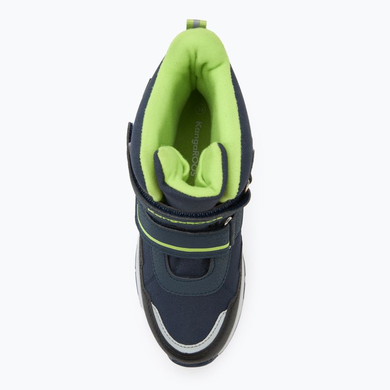 Ghete pentru juniori KangaROOS K-MJ Camp V RTX dk navy / lime 5