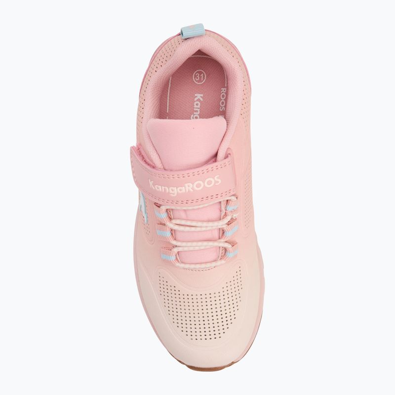 Pantofi pentru copii KangaROOS KX-Bases EV frost pink/white 5