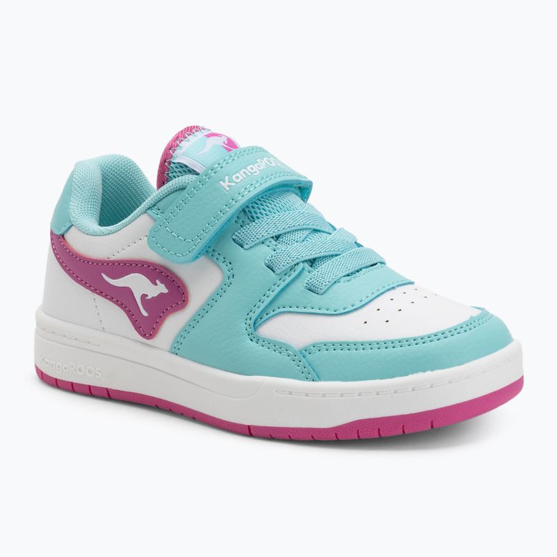 Încălțăminte pentru copii KangaROOS K-CP Fair EV ocean/fuchsia