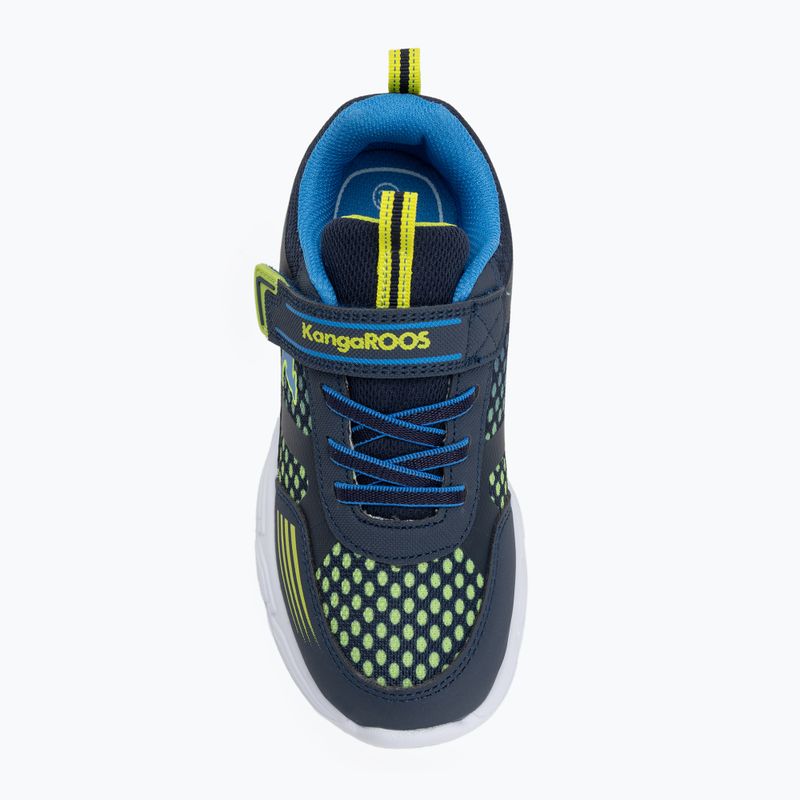 Pantofi pentru copii KangaROOS K-SLB Naro EV dark navy/lime 5