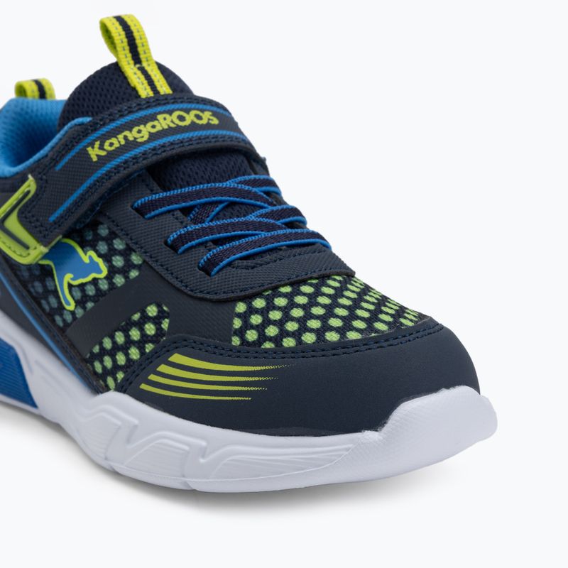 Pantofi pentru copii KangaROOS K-SLB Naro EV dark navy/lime 7