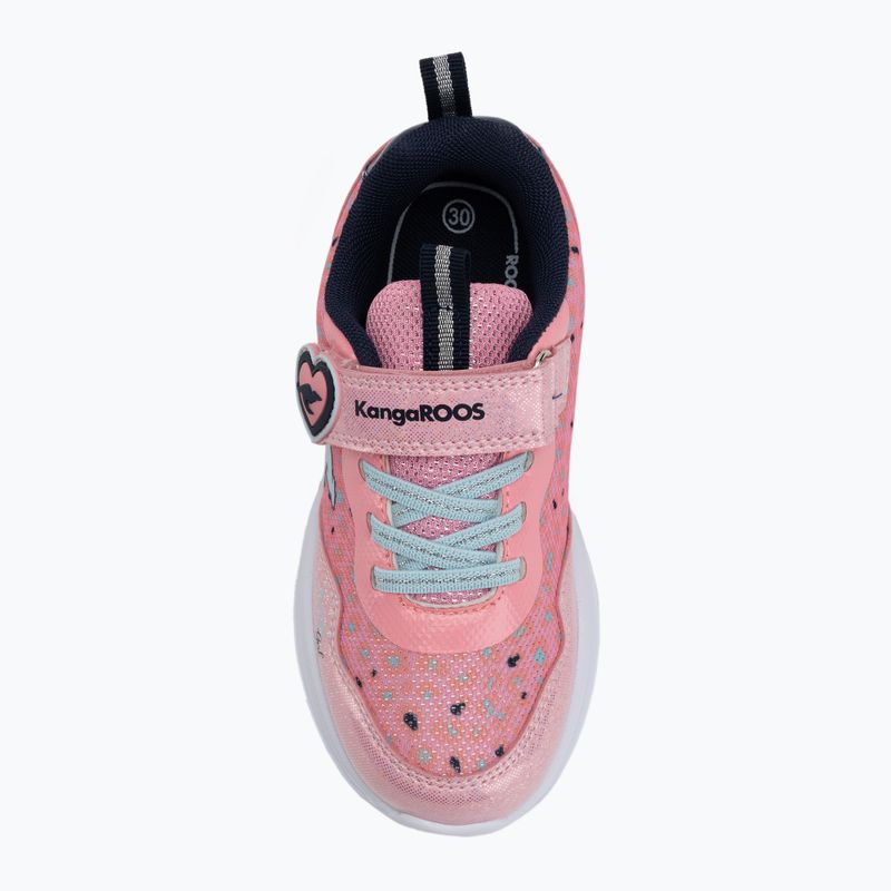Pantofi pentru copii KangaROOS K-SLG Beauty EV rose/dark navy 5