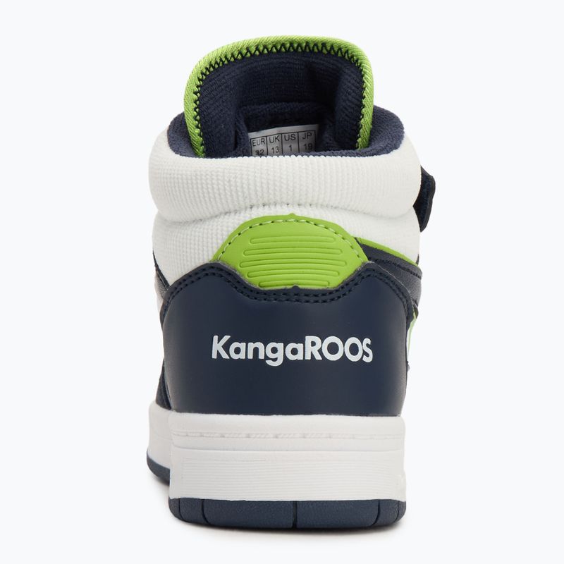 KangaROOS K-CP Dunkin Mid EV dark navy/lime pantofi pentru copii 6