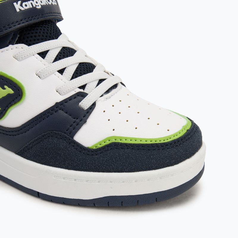 KangaROOS K-CP Dunkin Mid EV dark navy/lime pantofi pentru copii 7