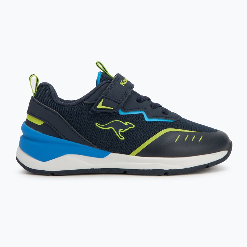 Pantofi pentru copii KangaROOS KD-Batter EV dark navy/lime 2