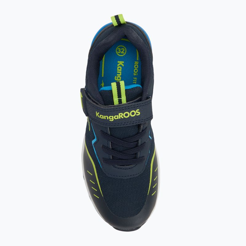 Pantofi pentru copii KangaROOS KD-Batter EV dark navy/lime 5