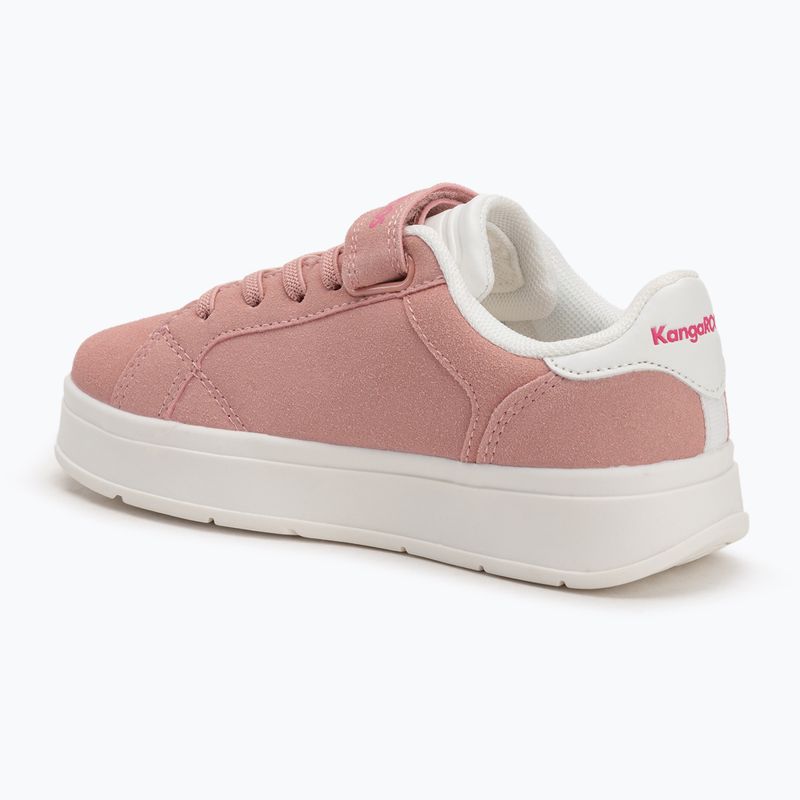 Încălțăminte pentru copii KangaROOS K-GK Milky EV rosewater/white 3
