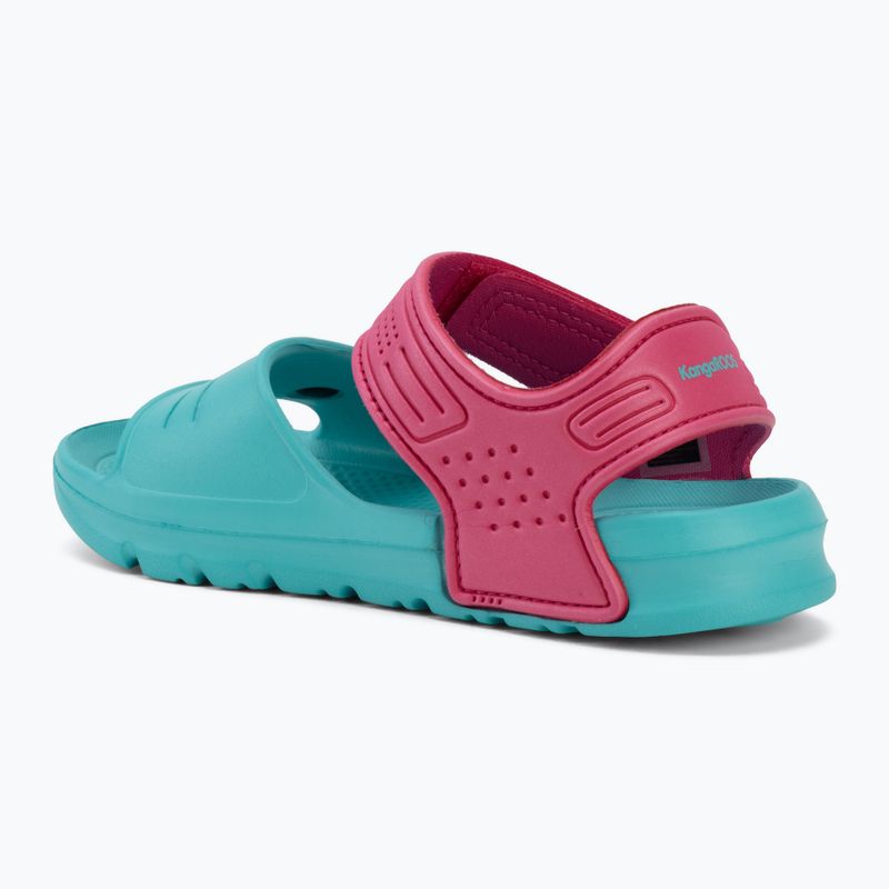 Sandale pentru copii Kangaroos KangaSwim II ocean/daisy pink 3