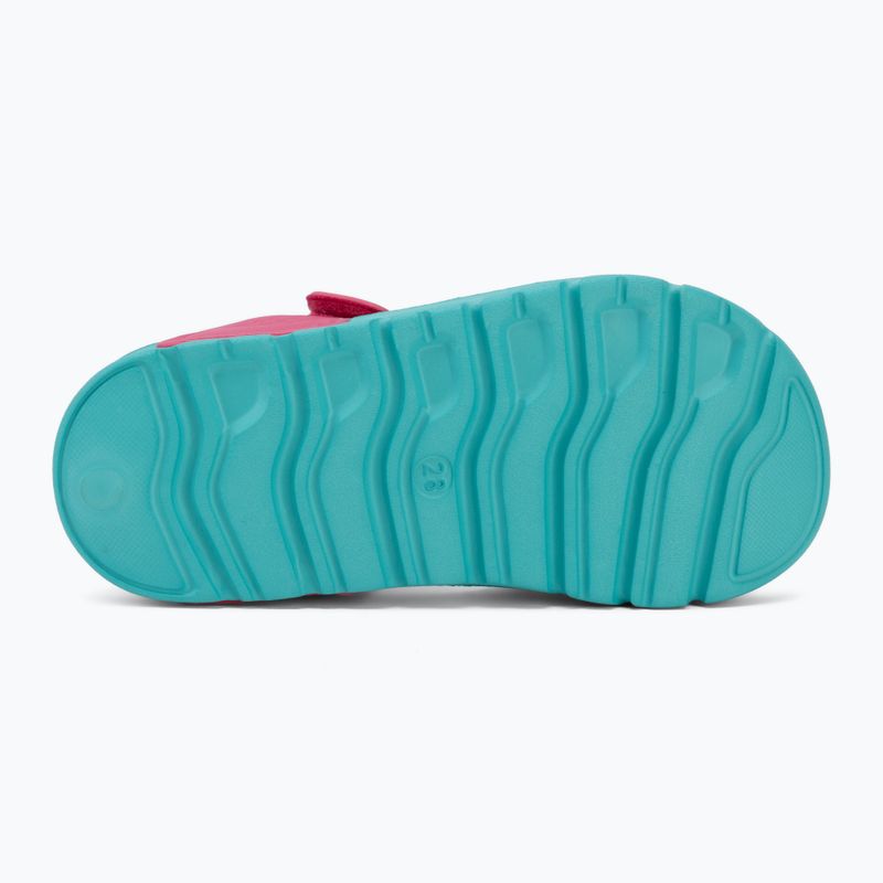 Sandale pentru copii Kangaroos KangaSwim II ocean/daisy pink 4