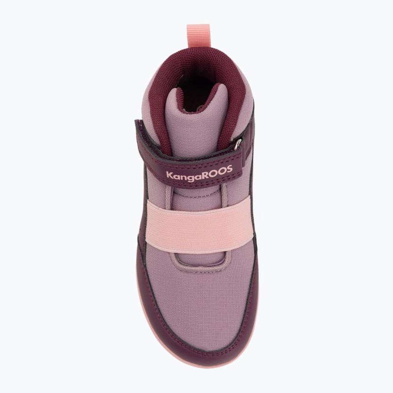 Încălțăminte pentru copii KangaROOS K-BFI Peppy EV blackberry/daisy pink 5