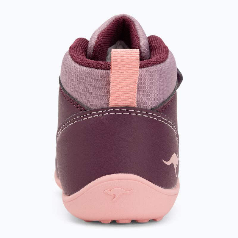 Încălțăminte pentru copii KangaROOS K-BFI Peppy EV blackberry/daisy pink 6