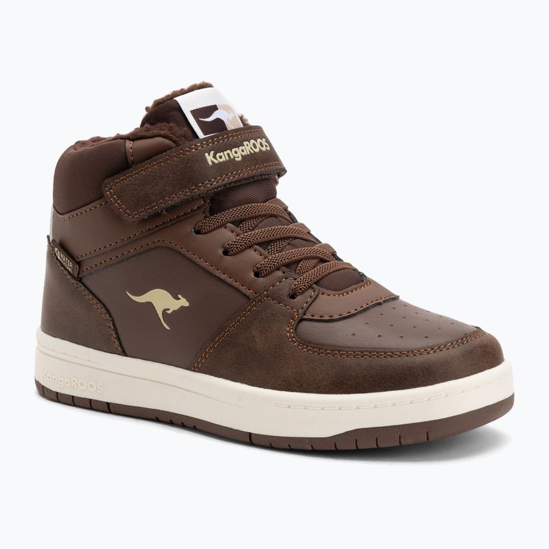 Încălțăminte pentru copii KangaROOS K-CP Bound Mid EV slate black/blond wood