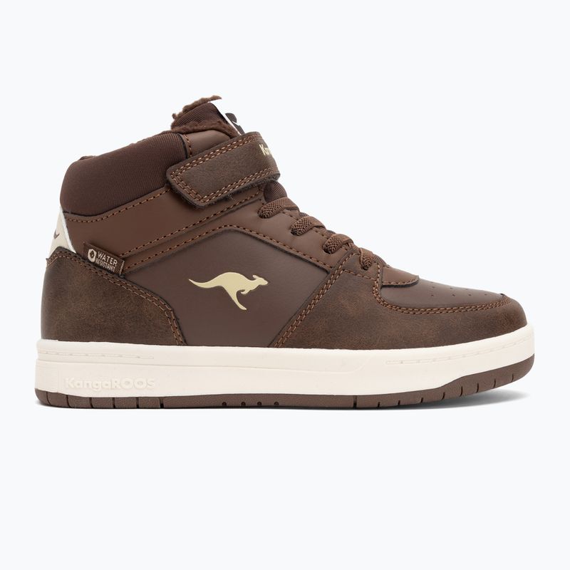 Încălțăminte pentru copii KangaROOS K-CP Bound Mid EV slate black/blond wood 2