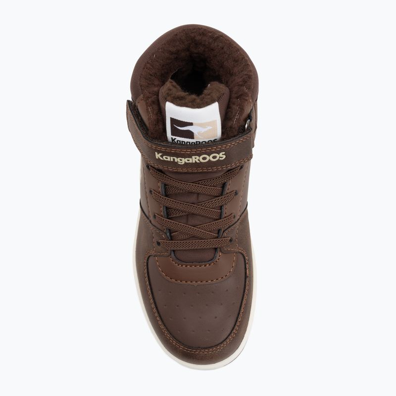Încălțăminte pentru copii KangaROOS K-CP Bound Mid EV slate black/blond wood 5
