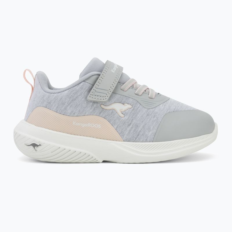 Încălțăminte pentru copii KangaROOS K-RDI Cushies EV vapor grey/frost pink 2