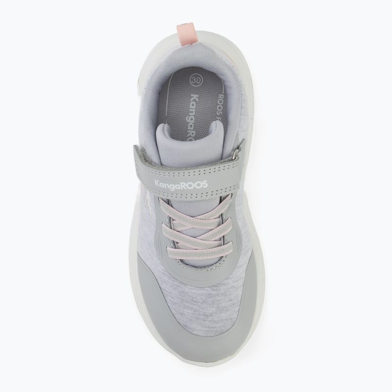 Încălțăminte pentru copii KangaROOS K-RDI Cushies EV vapor grey/frost pink 5