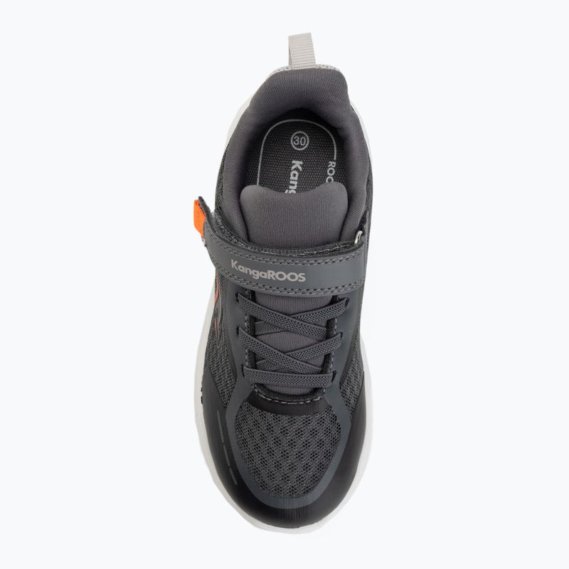 Încălțăminte pentru copii KangaROOS K-RDI Pebble EV steel grey/neon orange 5