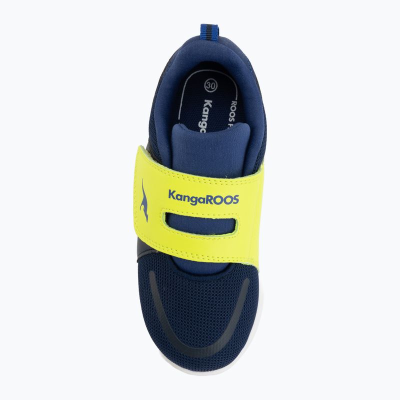 Încălțăminte pentru copii KangaROOS K-RDI Puddle V k blue/sulphur spring 5