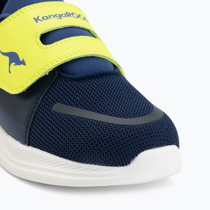 Încălțăminte pentru copii KangaROOS K-RDI Puddle V k blue/sulphur spring 7