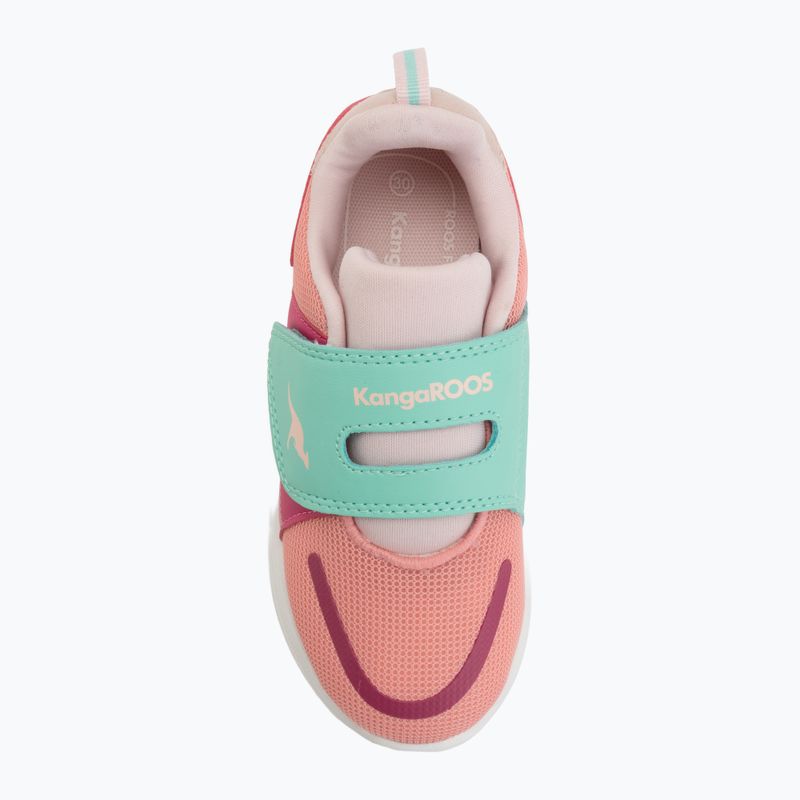 Încălțăminte pentru copii KangaROOS K-RDI Puddle V rose/cabbage 5