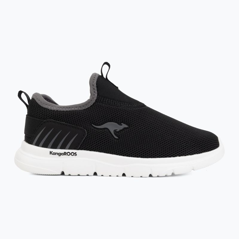 Încălțăminte pentru copii KangaROOS K-ETK Dunnart jet black/steel grey 2