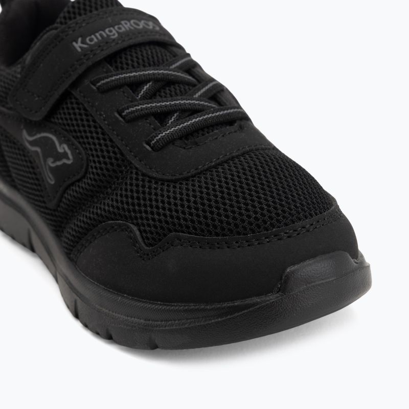 Încălțăminte pentru copii KangaROOS K-ETK Possum EV jet black black/mono 7