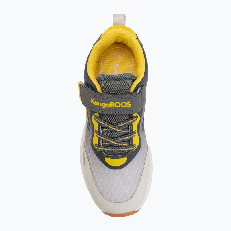 Încălțăminte pentru copii KangaROOS KB-Pang EV vapor grey/neon yellow 5