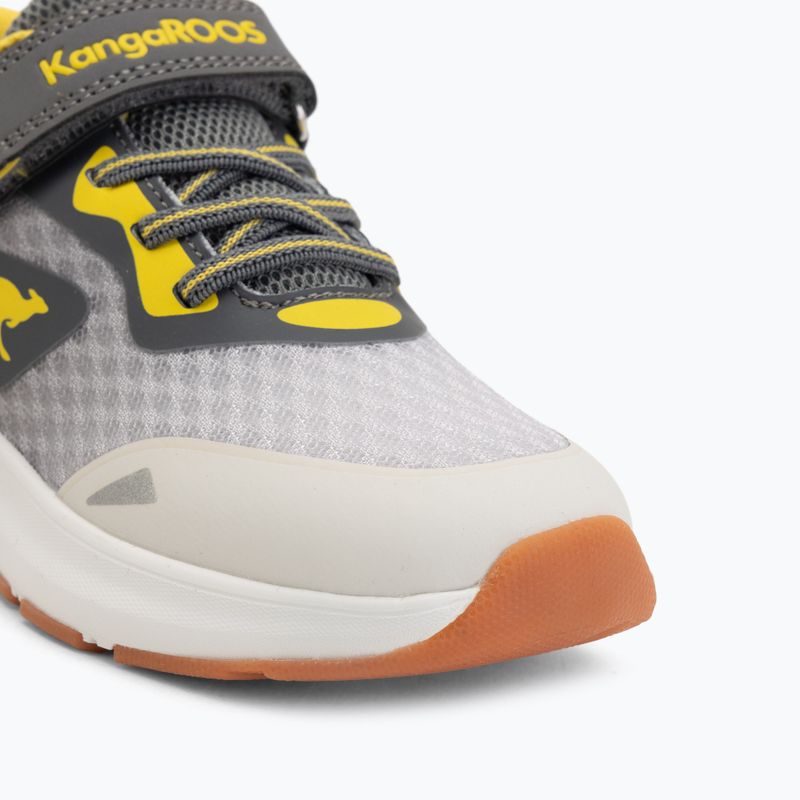 Încălțăminte pentru copii KangaROOS KB-Pang EV vapor grey/neon yellow 7