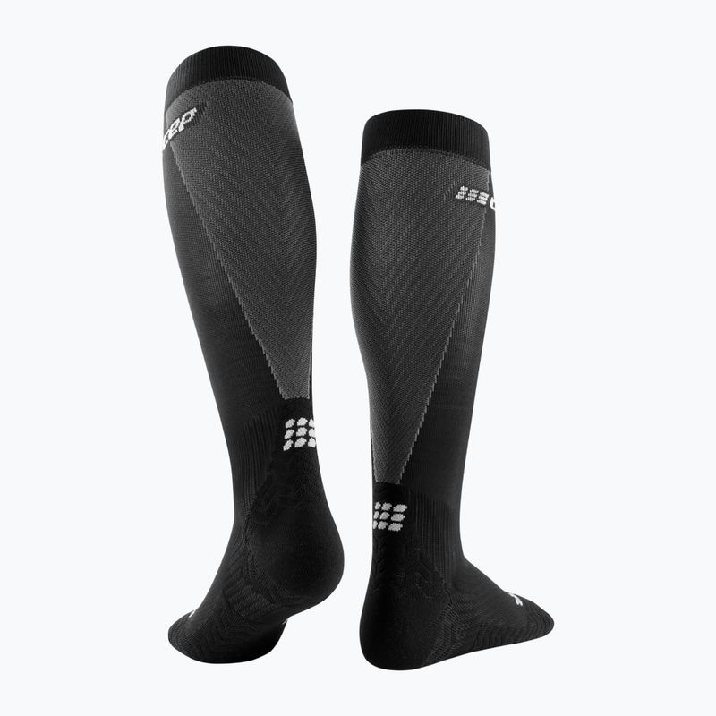 Șosete de compresie pentru bărbați CEP Ultralight Tall black/grey 2