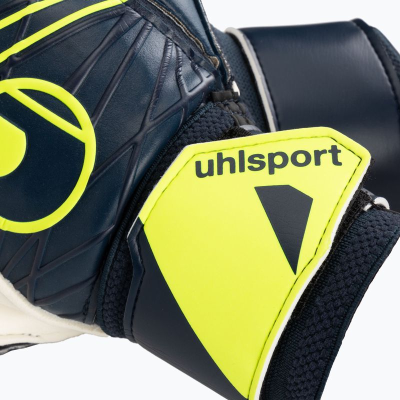 Mănuși de portar uhlsport Prediction Soft Flex Frame black/white/fluo orange 3