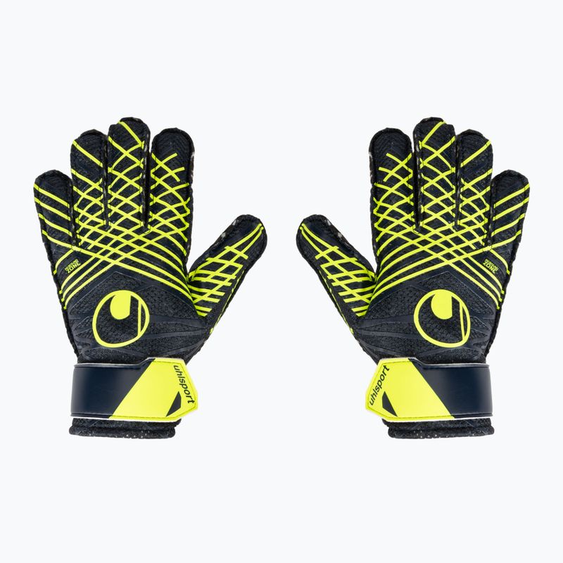 Mănuși de portar uhlsport Prediction Starter Soft black/white/fluo orange