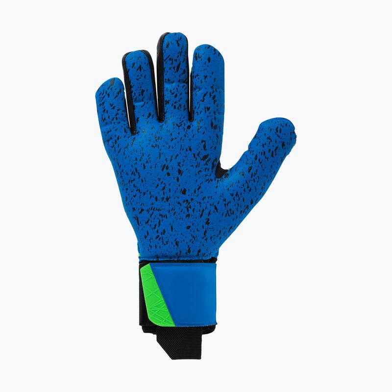 Mănuși de portar uhlsport Aquagrip HN pacific blue/fluo green/w 2