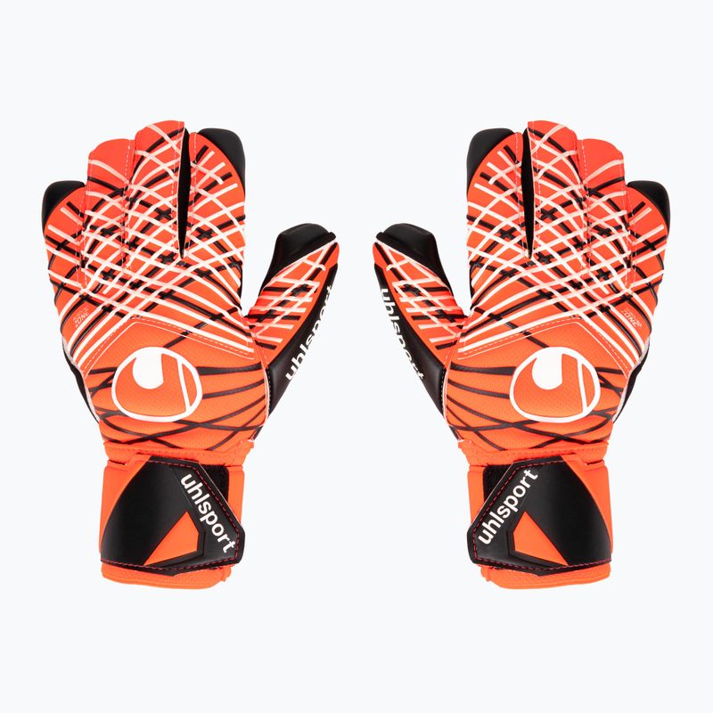 Mănuși de portar uhlsport Super Resist + HN fluo orange/white/black