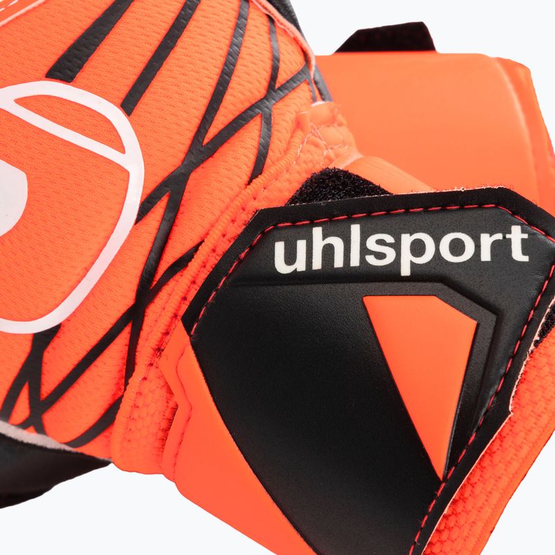 Mănuși de portar uhlsport Super Resist + HN fluo orange/white/black 3