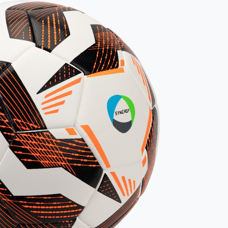 Minge de fotbal  uhlsport Resist Synergy white/black/fluo orange mărime 4 3